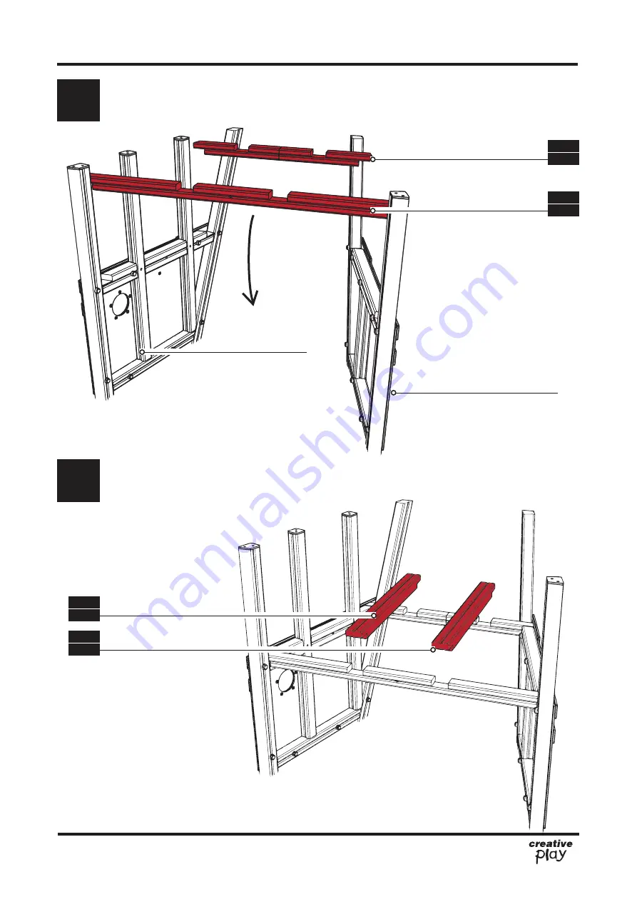 Creative Play THE CAPTAIN Installation Instructions Manual Download Page 41