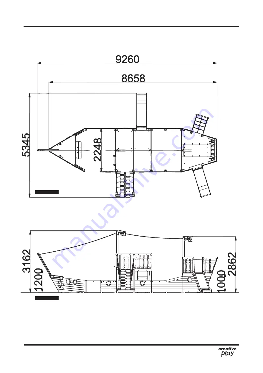 Creative Play THE CAPTAIN Installation Instructions Manual Download Page 52