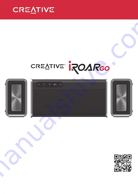 Creative iRoar Go User Manual Download Page 1