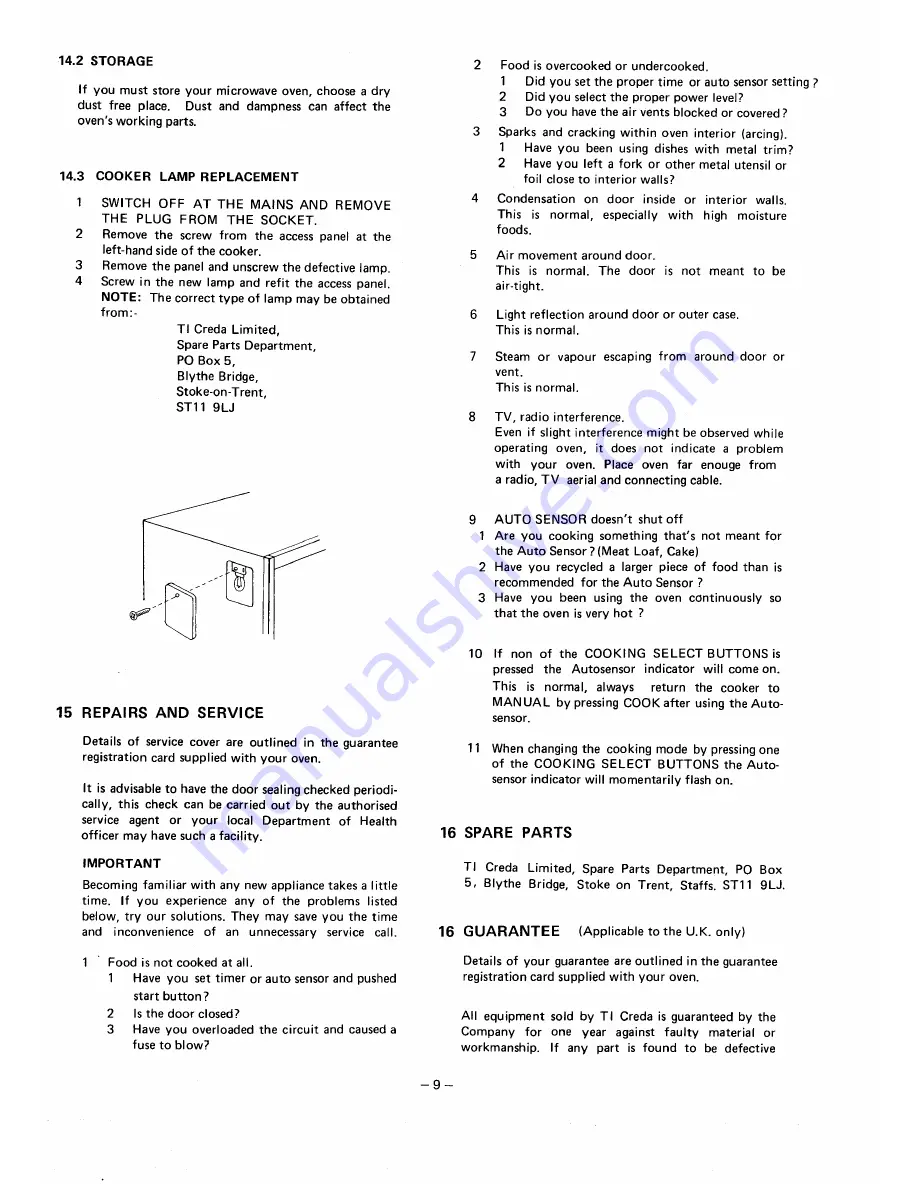 Creda 49004 User Manual Download Page 8