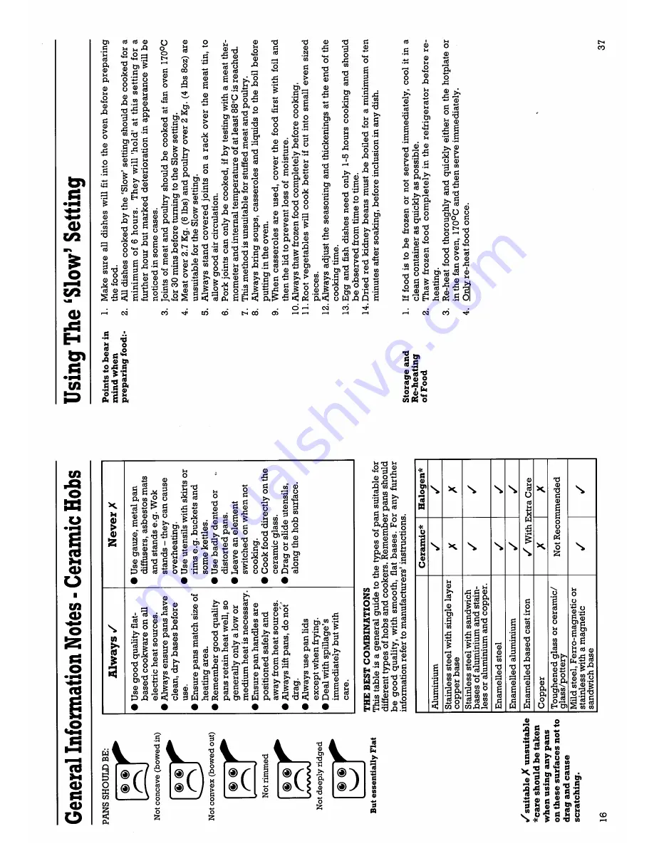 Creda Contour 48437 Instruction And Recipe Book Download Page 16