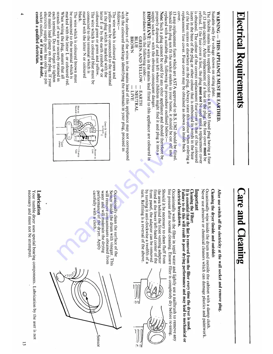 Creda HB37436 Instruction And Installation Book Download Page 4