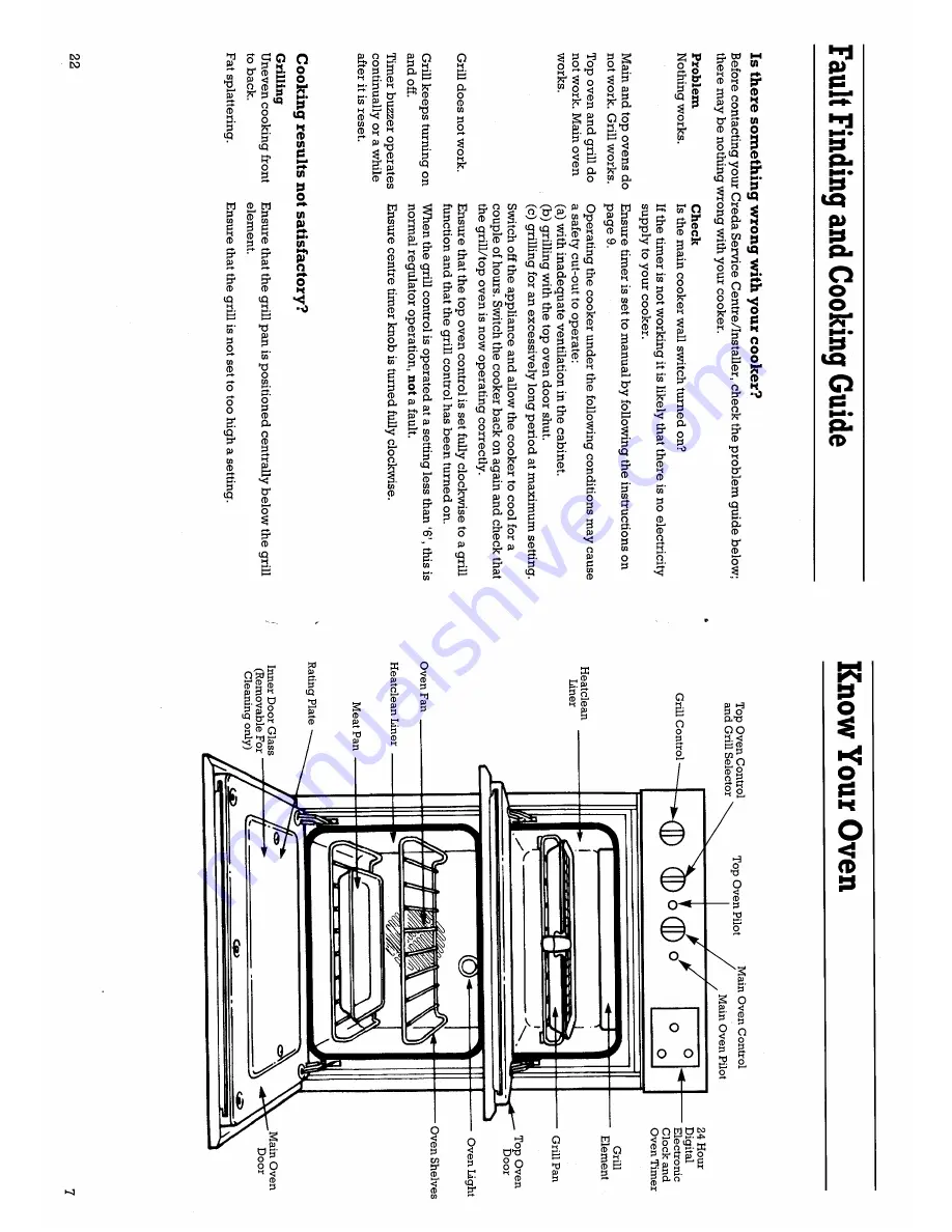 Creda HB48166 Installation And Operational Instructions Download Page 7