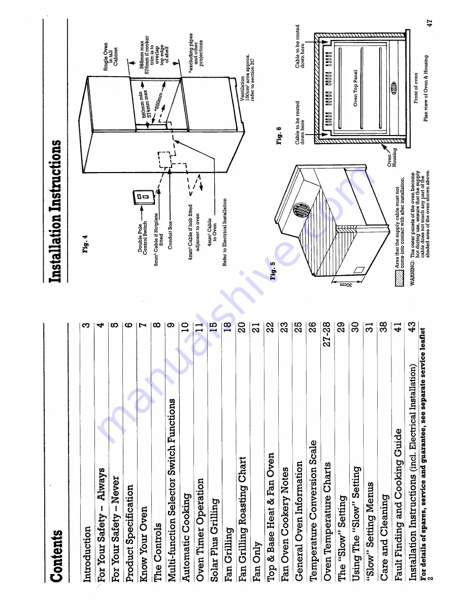 Creda HB48292 Installation And Operating Instructions Manual Download Page 2