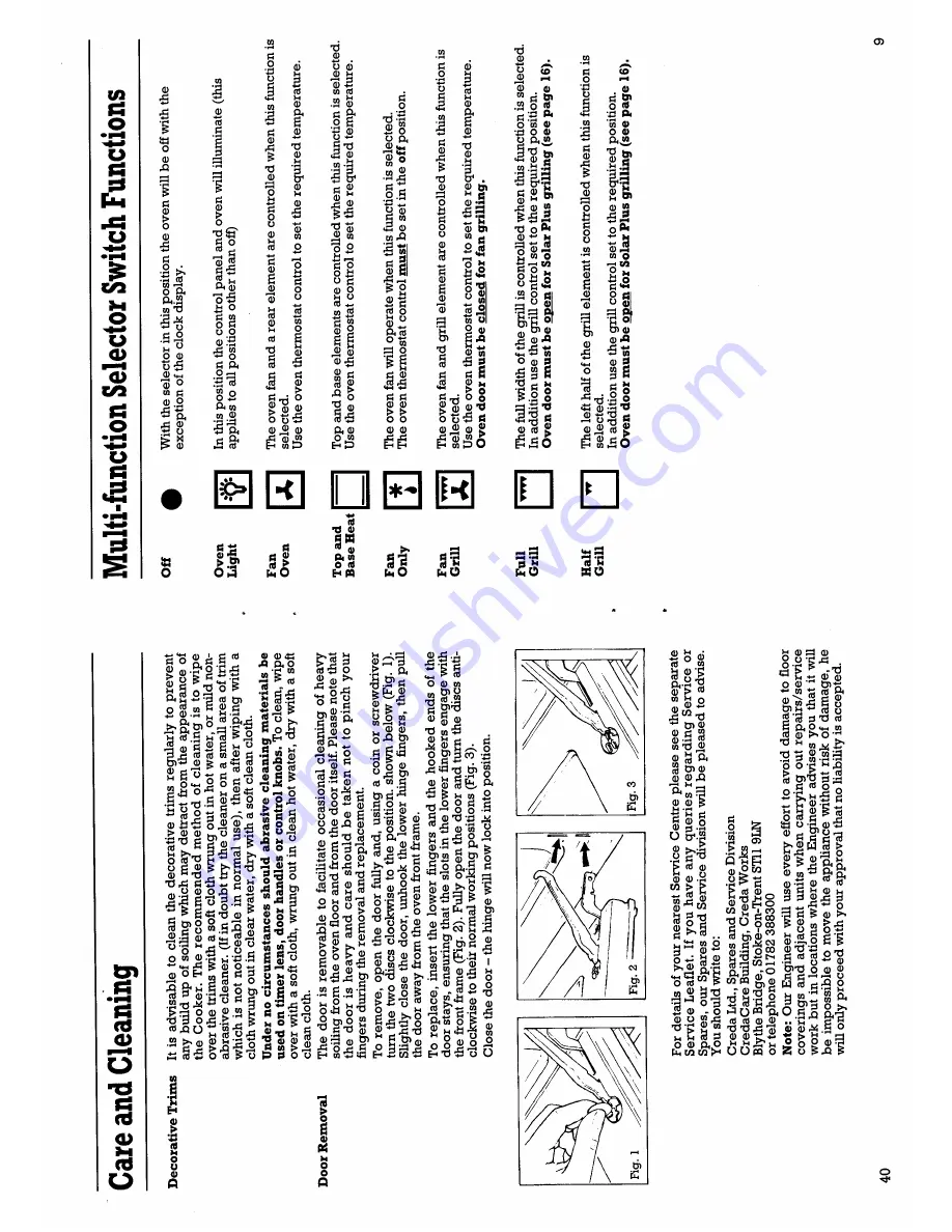 Creda HB48292 Скачать руководство пользователя страница 9