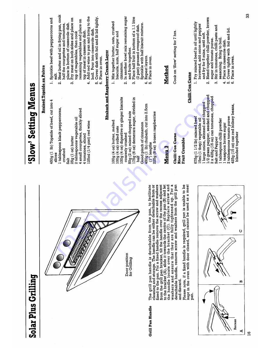 Creda HB48292 Installation And Operating Instructions Manual Download Page 16