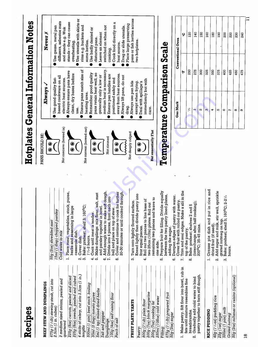 Creda HB49141 Instruction And Recipe Book Download Page 11