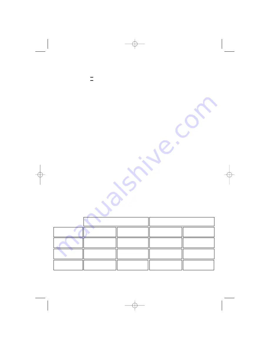 Creda HBW810 Instructions For Installation And Use Manual Download Page 10