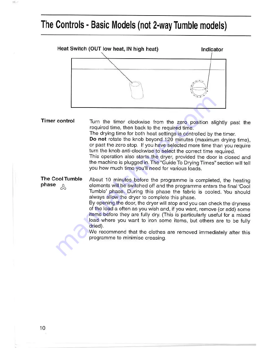 Creda T522VW Instruction Book Download Page 10