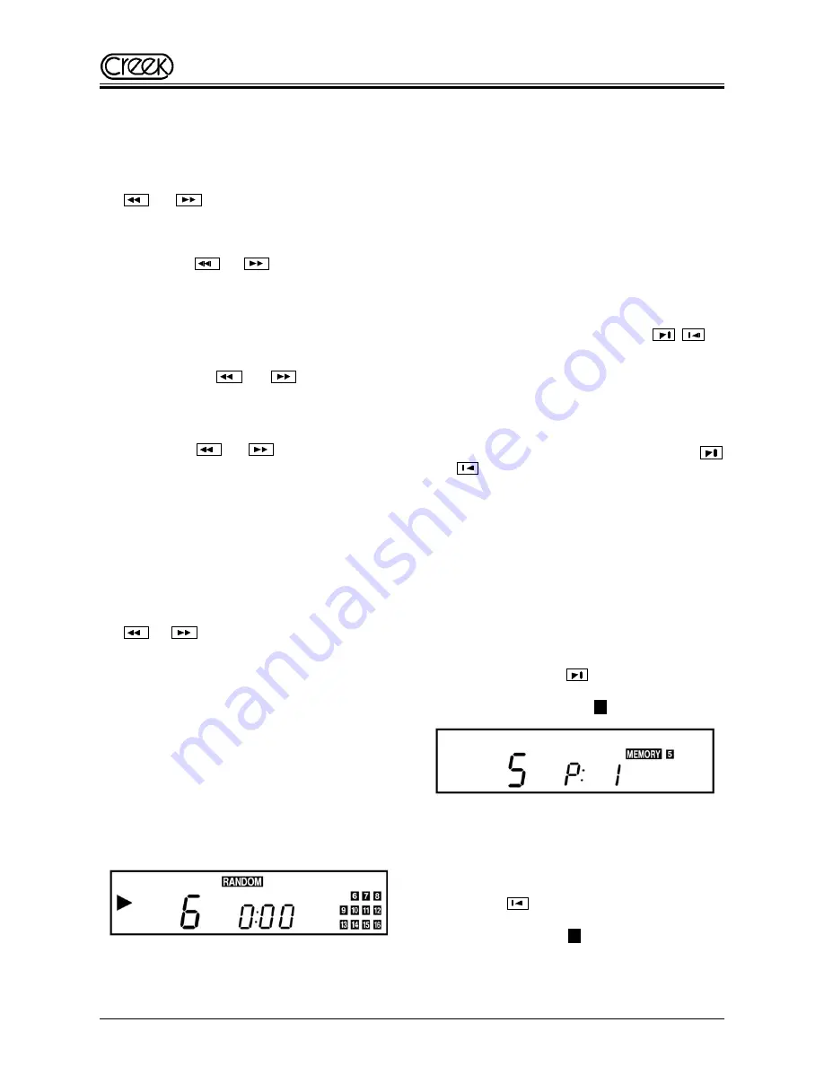 Creek Audio CD43 mk 2 Скачать руководство пользователя страница 12