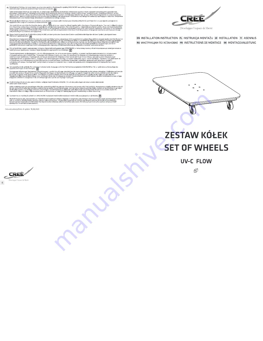 Creek Audio UV-C FLOW 72W MONO User Manual Download Page 7