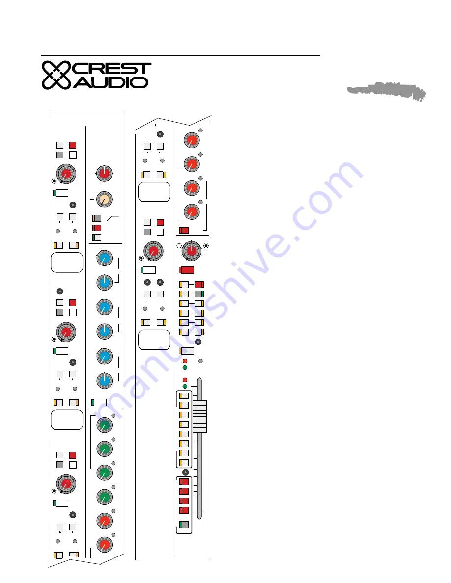 Crest Audio CENTURY SERIES VX MULTI-INPUT MODULE - TECHNICAL Скачать руководство пользователя страница 1