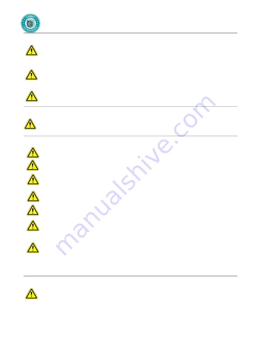 Crest Audio Console Junior Operator'S Manual Download Page 8