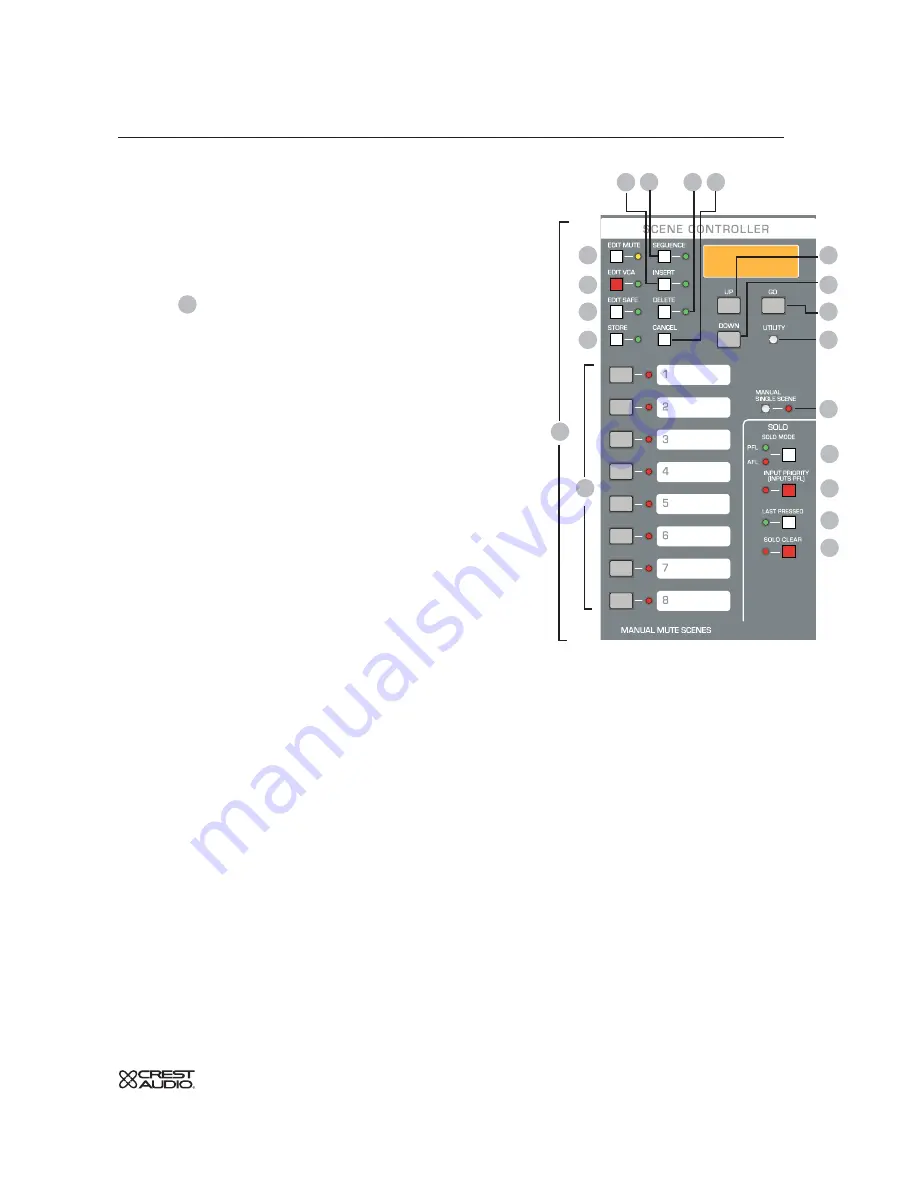 Crest Audio Digital Mixer CV 20 Скачать руководство пользователя страница 35