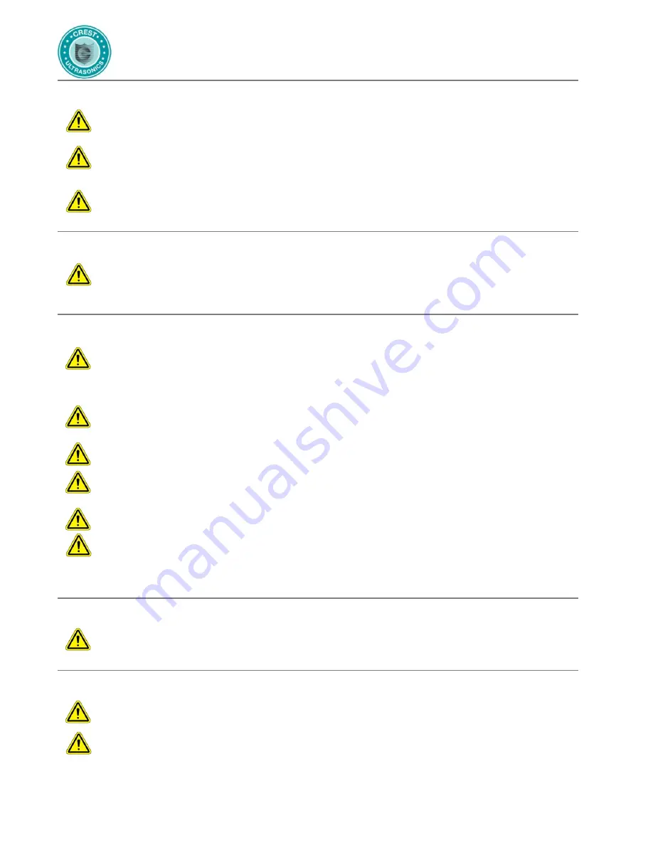 Crest Audio ProJunior Operator'S Manual Download Page 8