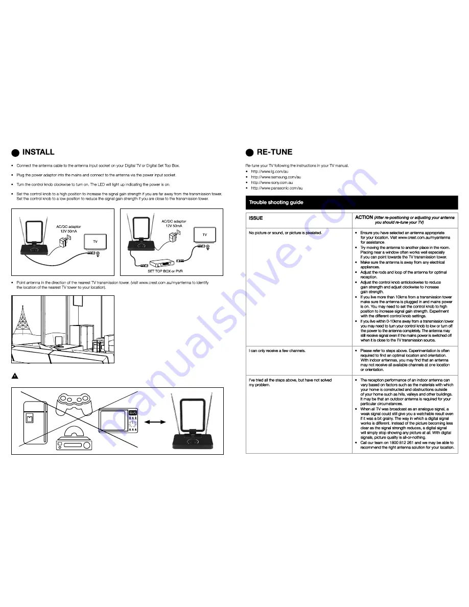 Crest Audio SGA05328 User Manual Download Page 2