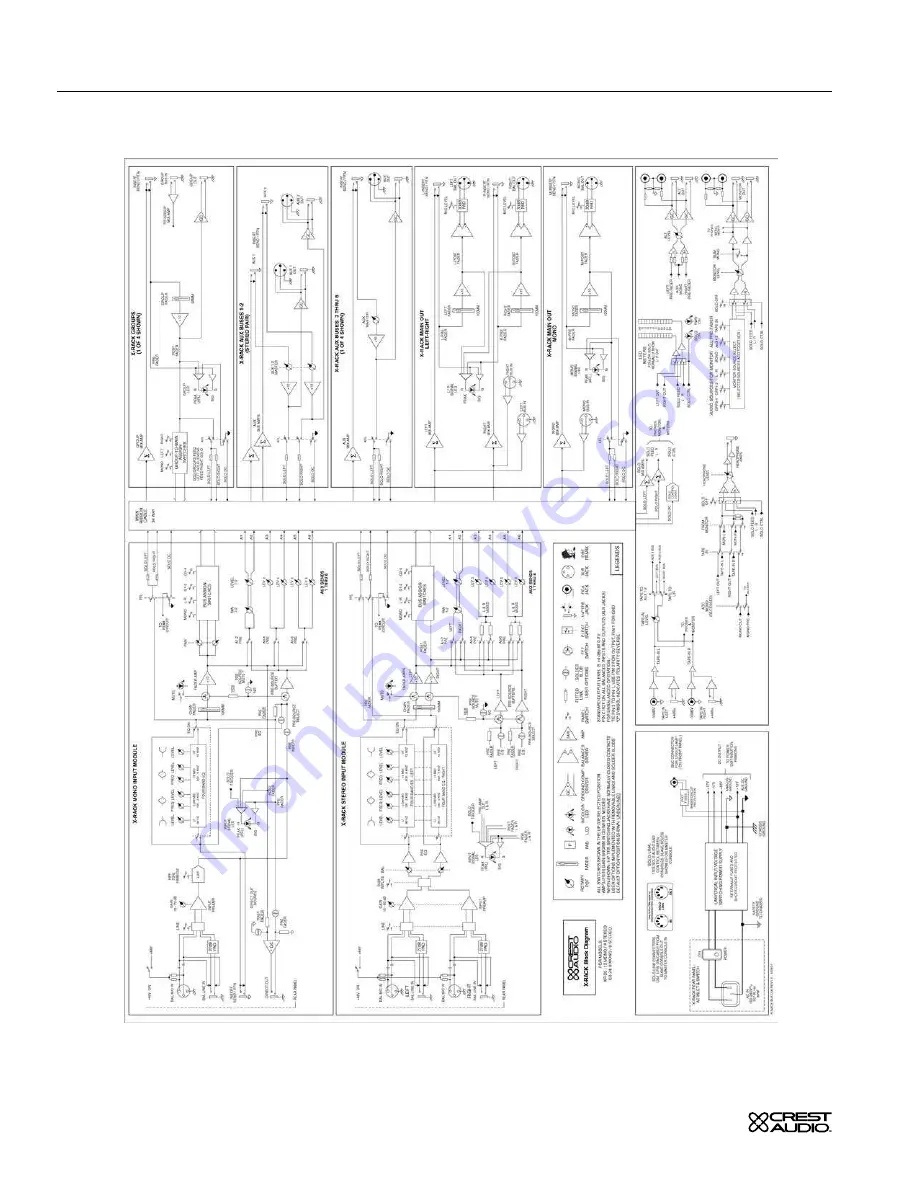 Crest Audio X 18R Owner'S Manual Download Page 10