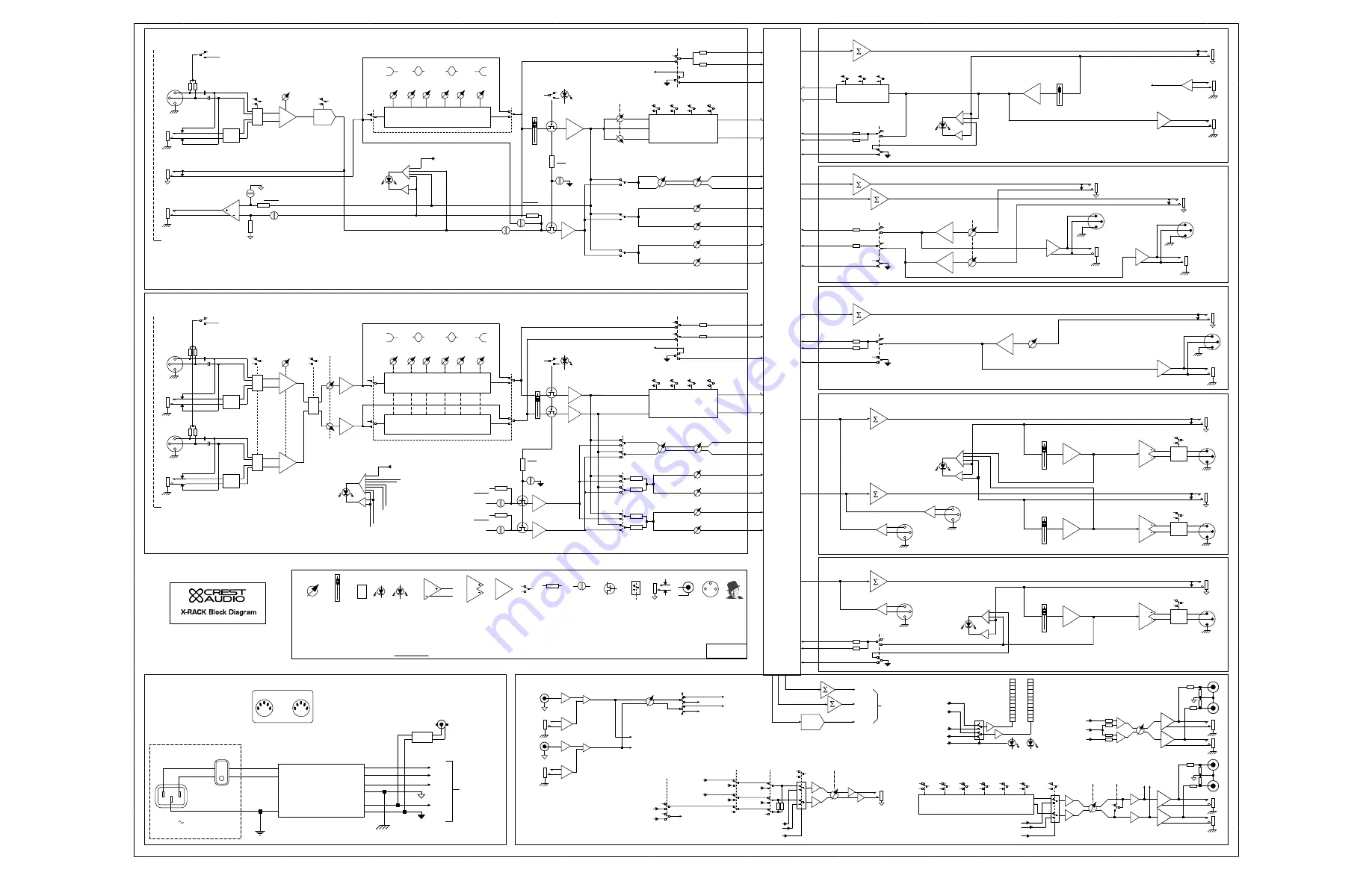 Crest Audio X-RACK XR-20 - Скачать руководство пользователя страница 4