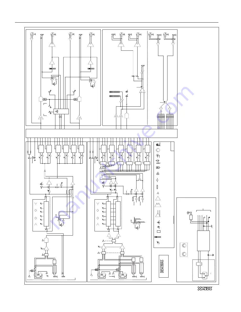 Crest Audio X-RACK XRM Скачать руководство пользователя страница 4