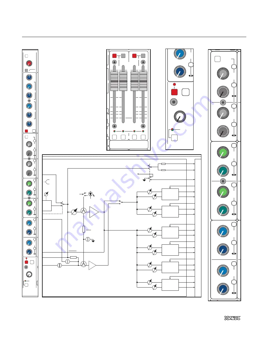 Crest Audio X-RACK XRM Скачать руководство пользователя страница 10