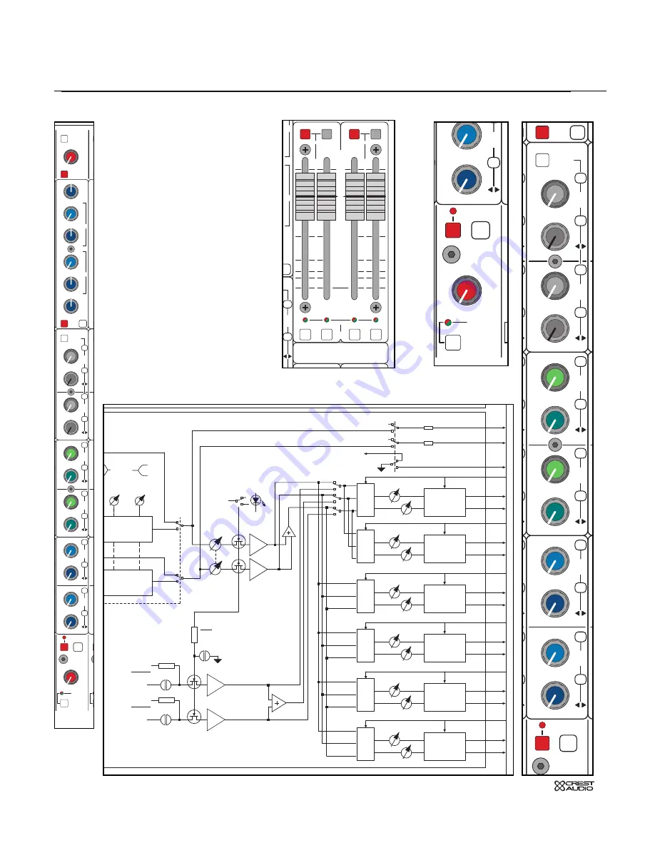 Crest Audio X-RACK XRM Скачать руководство пользователя страница 22