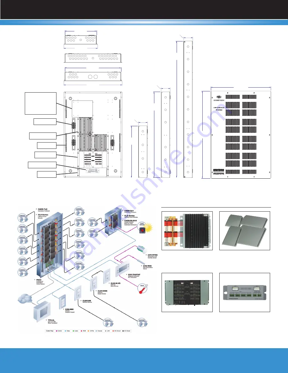 Crestron Automation Enclosures CAEN Series Скачать руководство пользователя страница 2