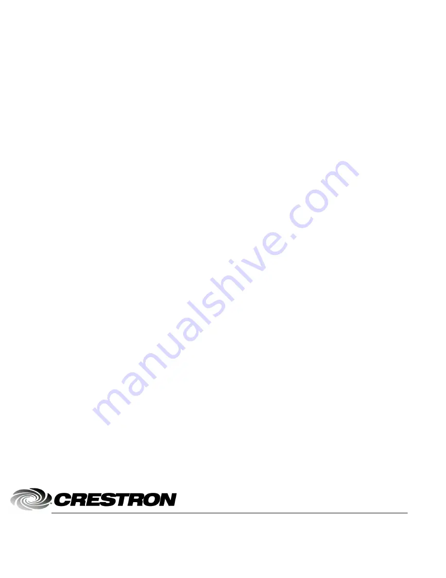 Crestron AV2 Operation Manual Download Page 52