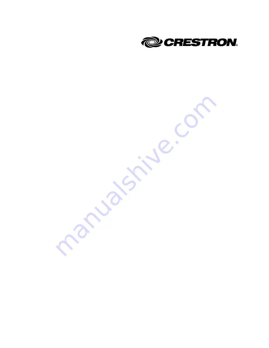 Crestron C2N-DEMO Reference Manual Download Page 2