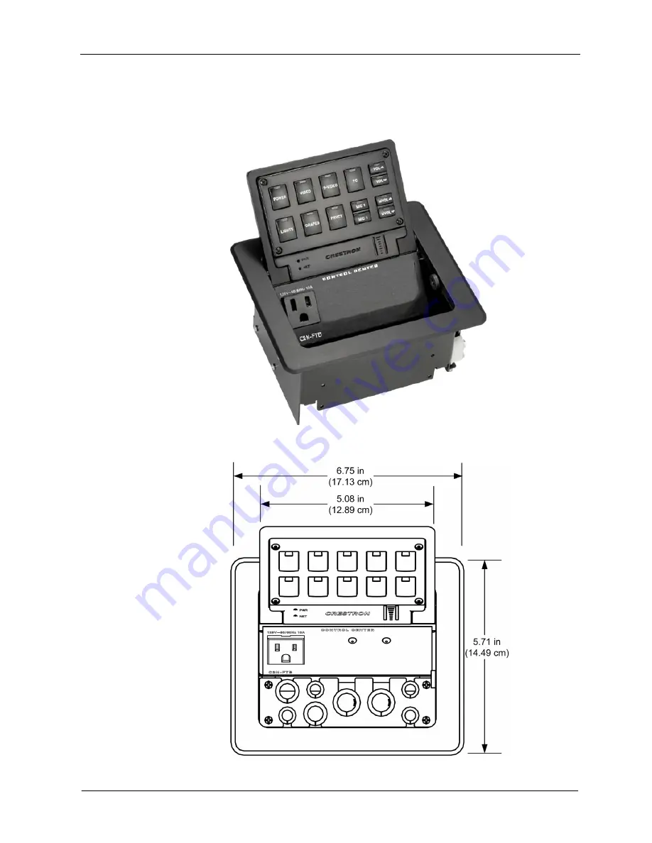 Crestron C2N-FTB Operations & Installation Manual Download Page 7