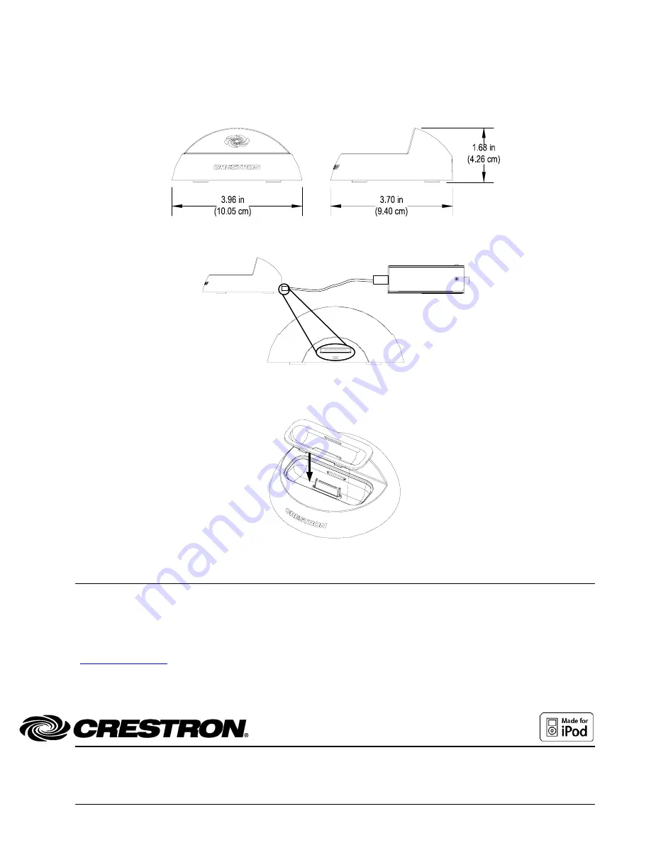 Crestron CEN-IDOC-DS Скачать руководство пользователя страница 1