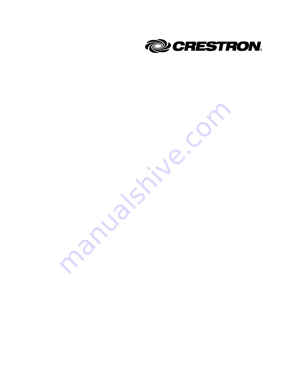 Crestron CHV-THSTAT Operation And Installation Manual Download Page 2