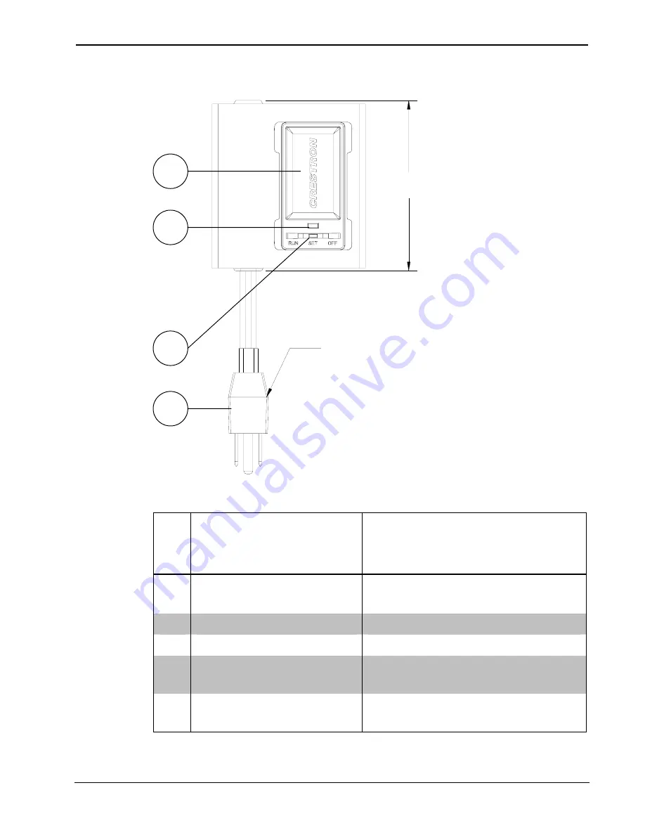 Crestron CLF-DIMRFB Operation Manual Download Page 8