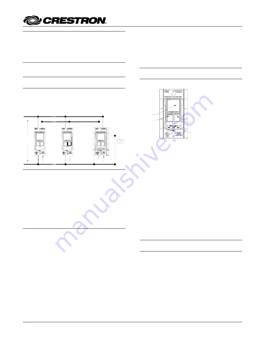 Crestron CLW-DIM User Manual Download Page 5