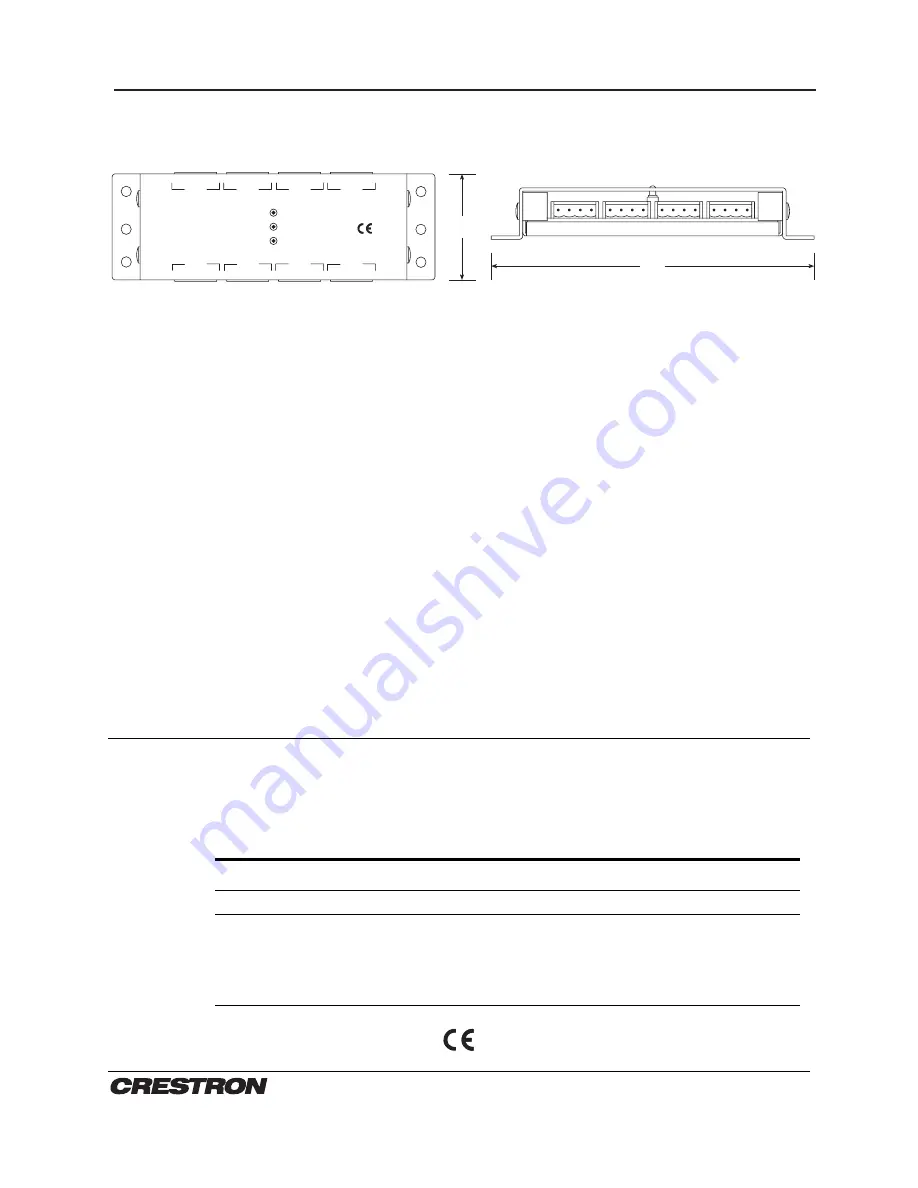 Crestron CNTBLOCK User Manual Download Page 1