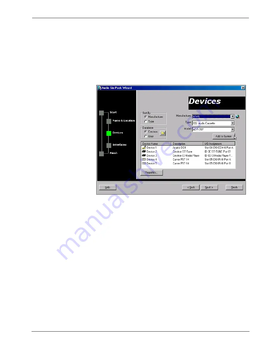 Crestron CNX-AUDIO-6PAK Operations & Installation Manual Download Page 13