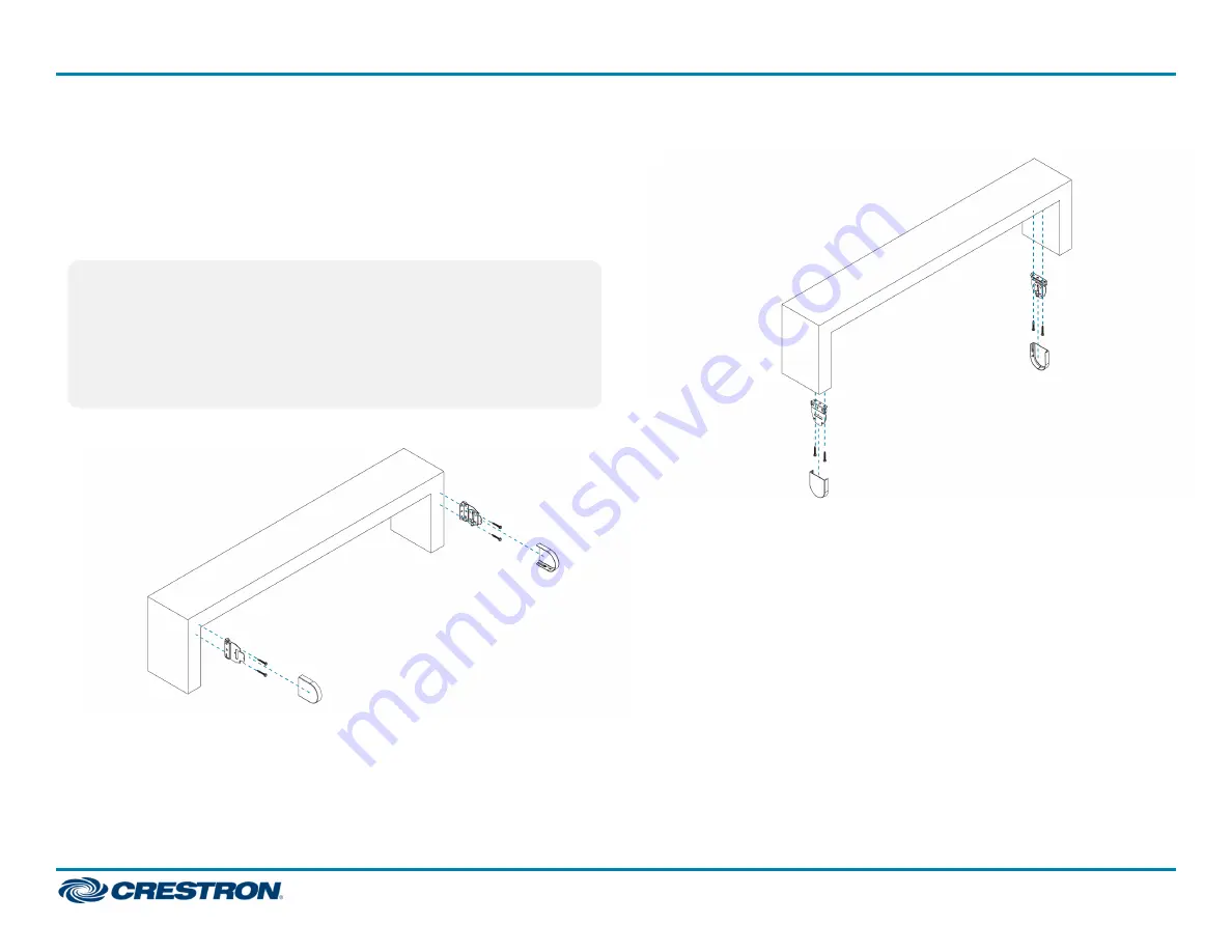 Crestron CSA-DECOR3 Series Quick Start Manual Download Page 2