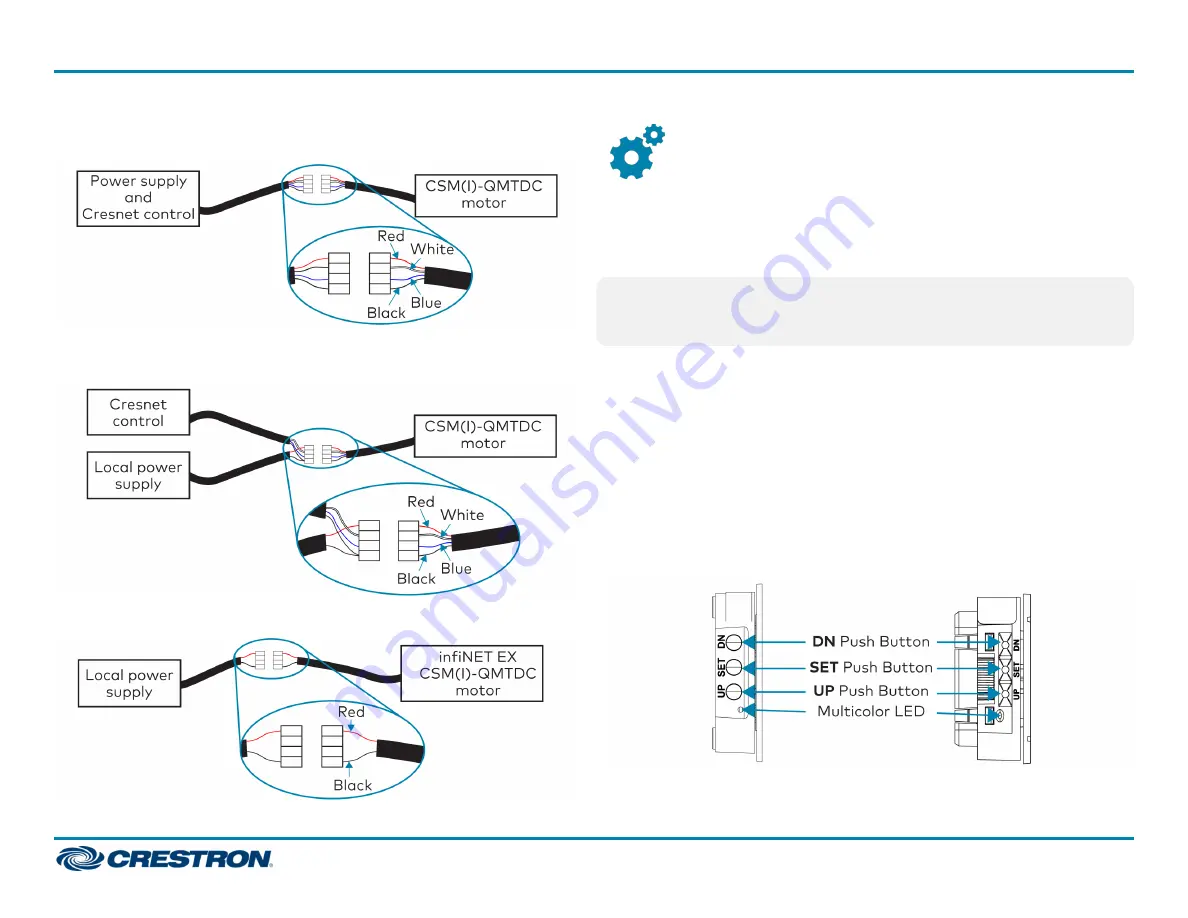 Crestron CSA-DECOR3 Series Скачать руководство пользователя страница 8