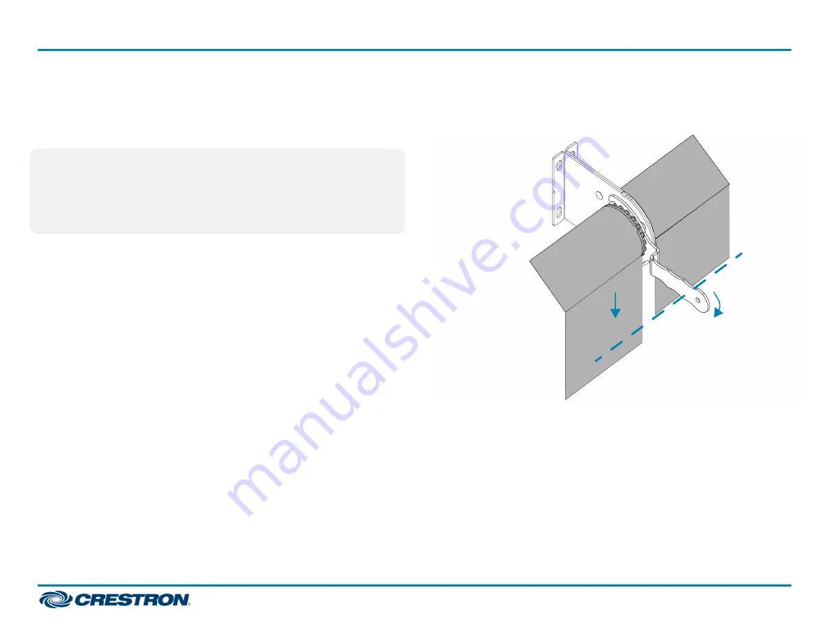 Crestron CSA-DECOR5-BRKT Series Скачать руководство пользователя страница 7