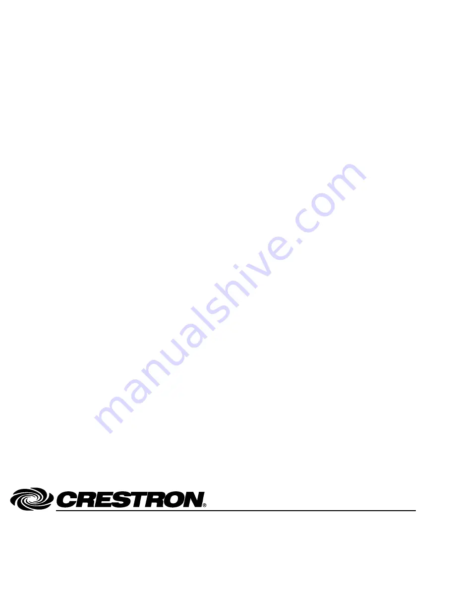 Crestron DIN-1DIMU4 Operations & Installation Manual Download Page 36