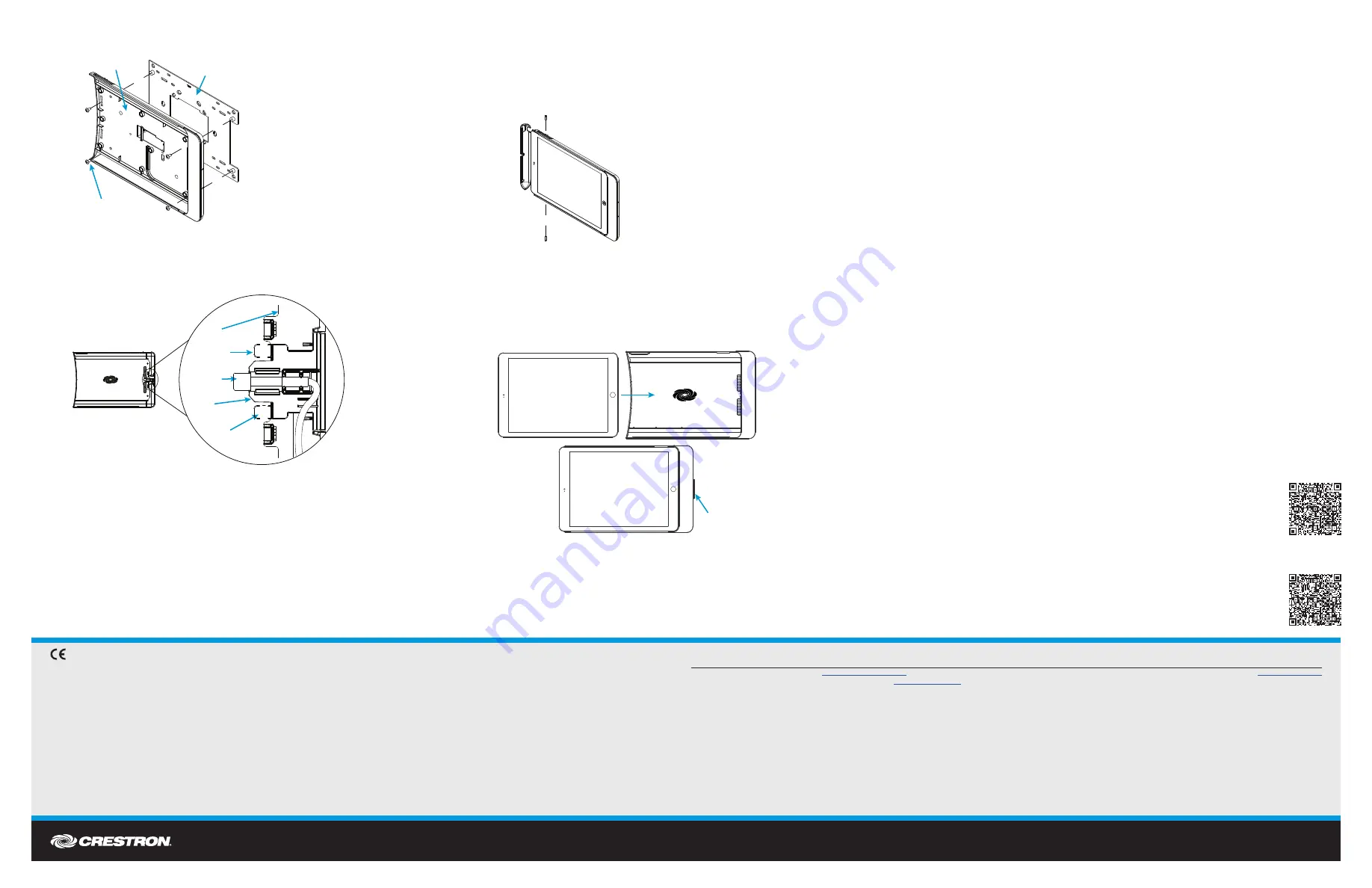 Crestron iPanel IDOC-PAD-LCA-DSWC Do Manual Download Page 2