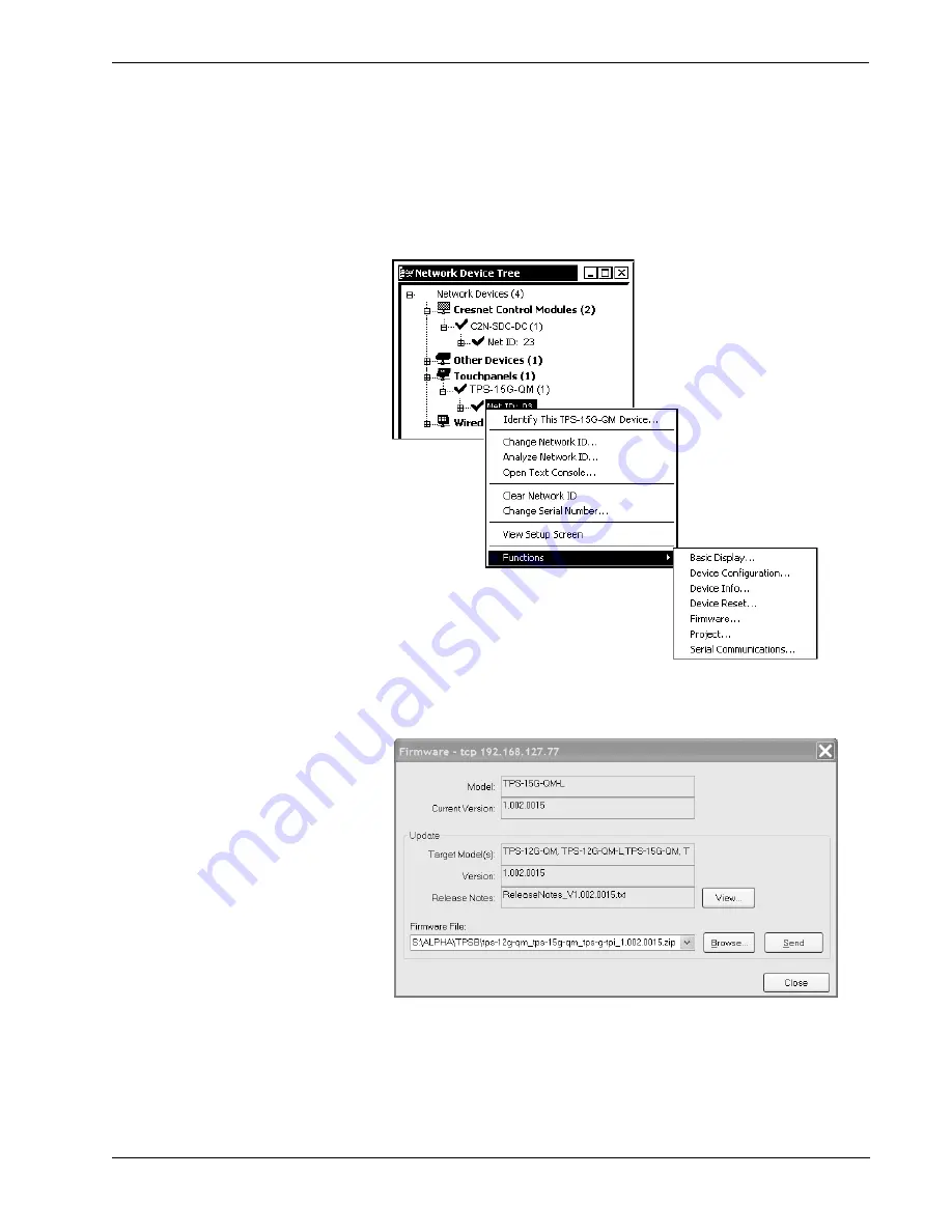 Crestron Isys TPS-12G-QM-L Operation Manual Download Page 62