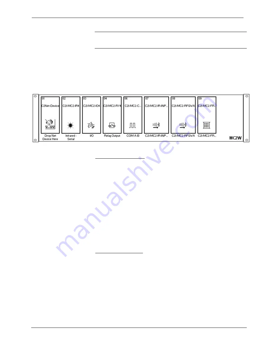 Crestron MC2W Operation Manual Download Page 27