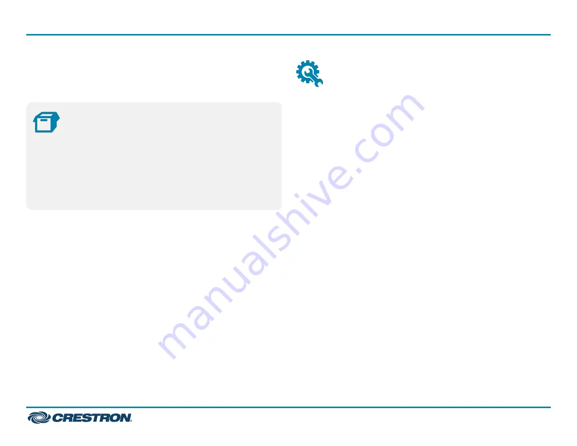 Crestron PC-350V-12 Quick Start Manual Download Page 1