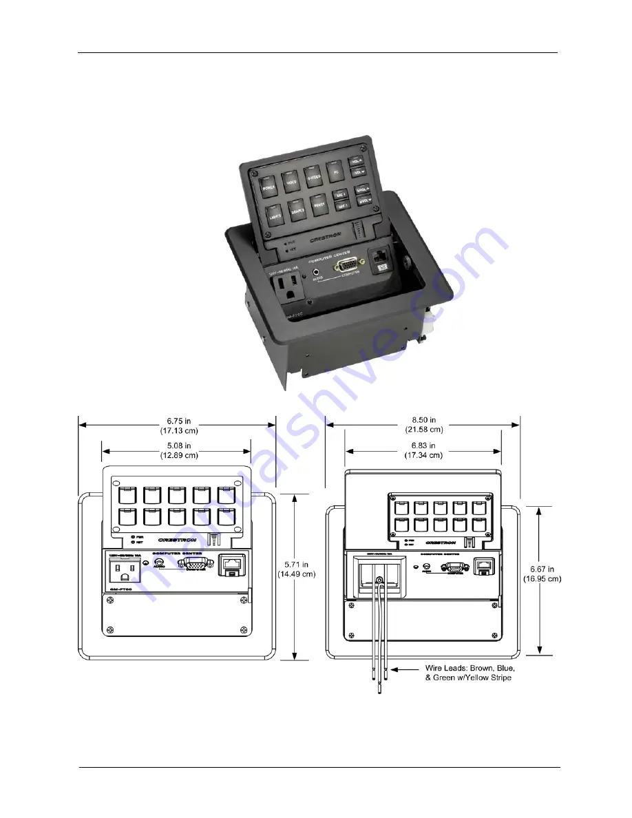 Crestron QM-FTCC Скачать руководство пользователя страница 9