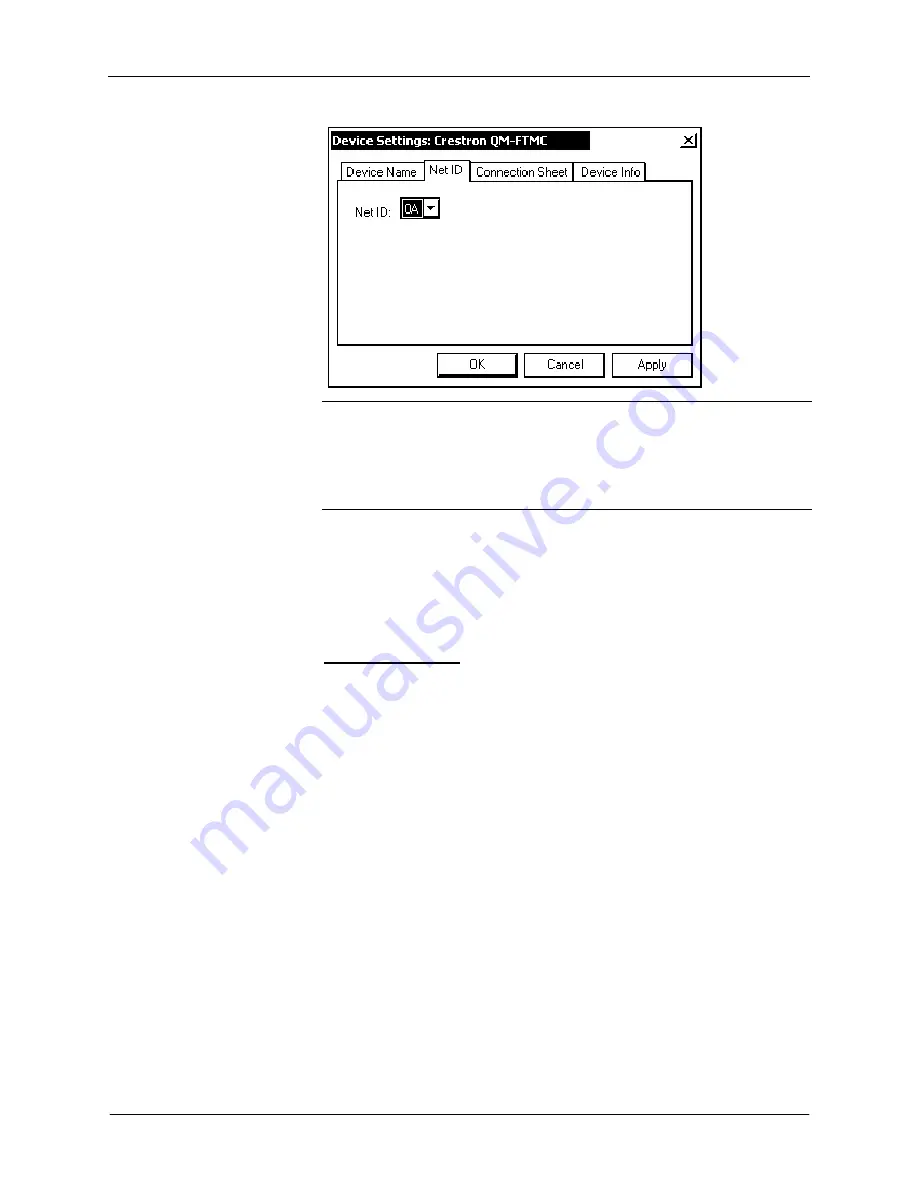 Crestron QM-FTMC Operation And Installation Manual Download Page 38