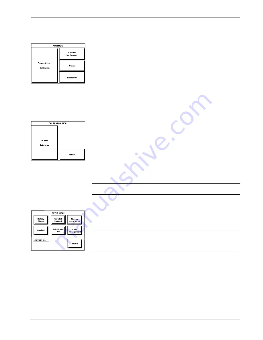 Crestron SmarTouch STX-1700CXP Operation Manual Download Page 12