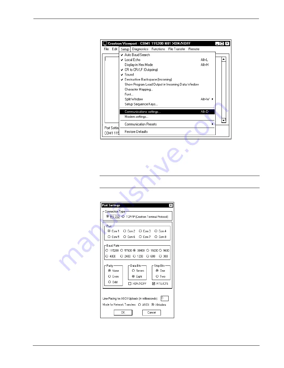 Crestron SmarTouch STX-1700CXP Скачать руководство пользователя страница 27