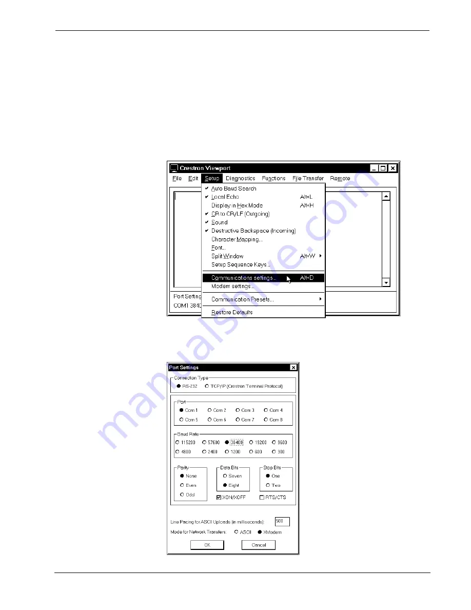 Crestron ST-TUNE Operating Manual Download Page 36