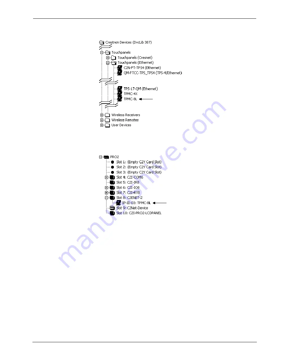 Crestron TPMC-8L Скачать руководство пользователя страница 48