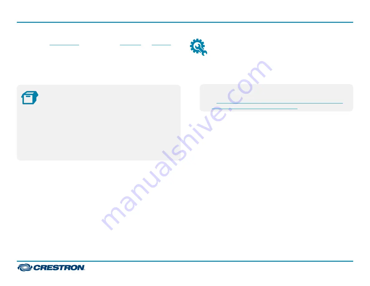 Crestron TSW-770-FP Quick Start Manual Download Page 1